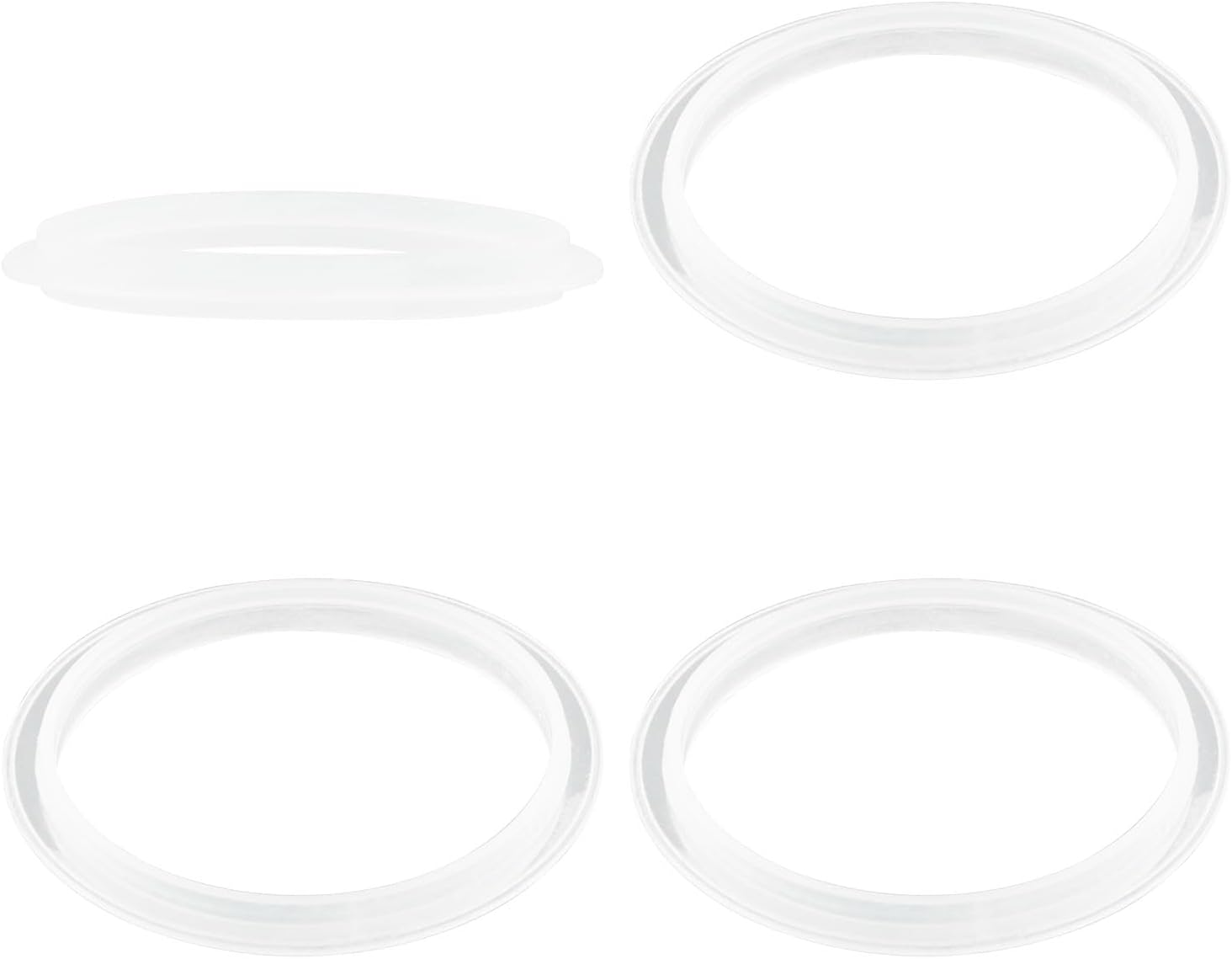 4PCS 32mm O-Rings Gasket Washer Basin Sealing Ring, Bathtub Plug Gasket Sink Plug Seal Lip Bath Plug Pop Up Basin Waste Seal for The Drainage Plug